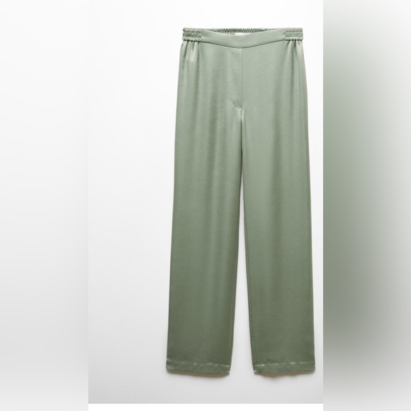 Silk MANGO pants - Picture 2 of 3